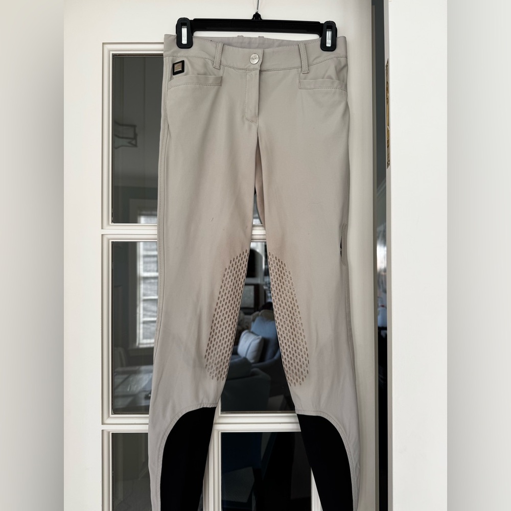Equiline Knee Grip Commessa Breech Women's Beige, 26 (IT 40)